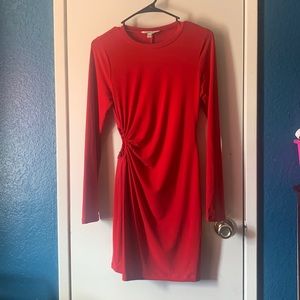 Dark red dress, size small